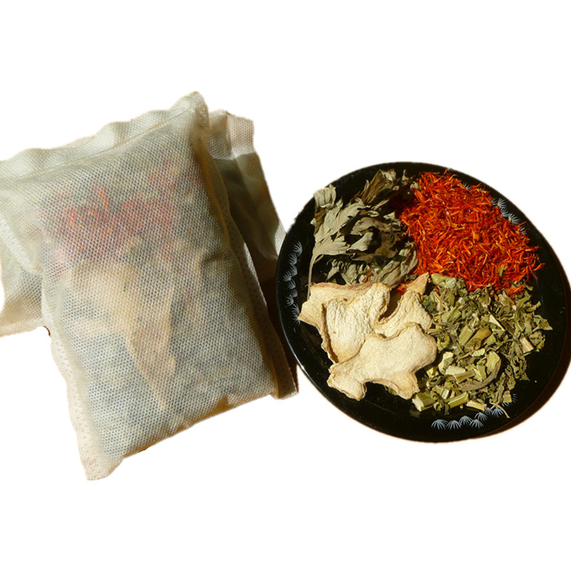 艾草艾叶藏红花老姜足浴包泡澡泡脚药包泡脚粉片驱寒巴马汤60袋