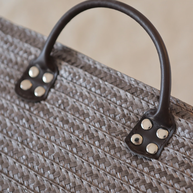 北欧收纳箱特大号抽屉式加厚放书整理箱套装车载编织可无盖后备箱