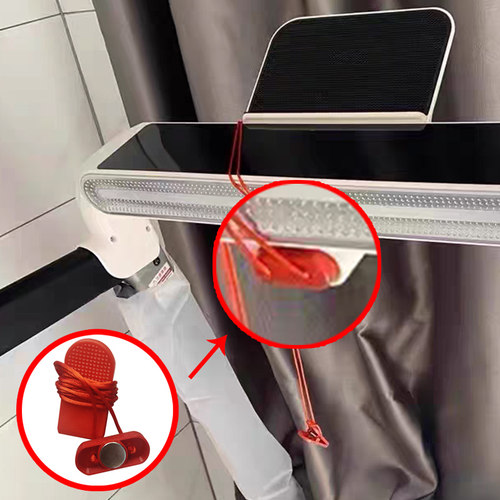 椭圆形跑步机安全锁磁铁扣开关锁启动钥匙绳通启停安全适用佑美u3