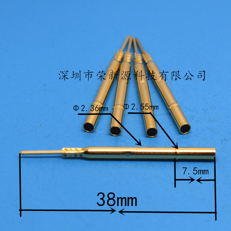 针套R125-4W/P125-4W方尾套管 2.4mm针管 测试探针套 电子元器件市场 测试针/探针 原图主图