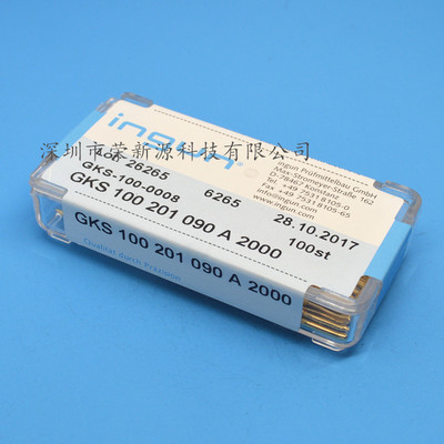 英钢针GKS100 201 090A2000/A3000（直上尖头）1.36mm测试针探针