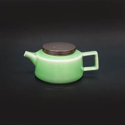 高档中工美 龙泉青瓷 茶道茶具 春意套装 礼品自用两相宜 梅子青