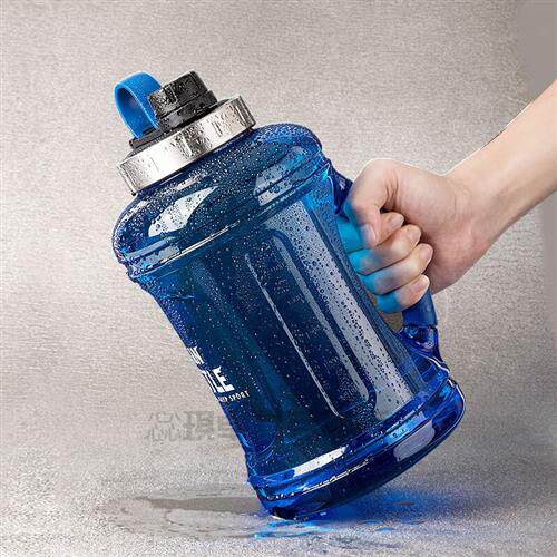 直销厨量 网红水桶杯超大容量水杯运动健身水壶户外便携大号水桶