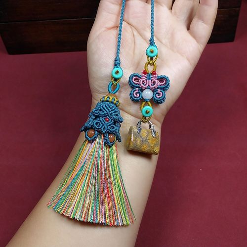 防脱丝流苏吉祥包包挂饰挂件