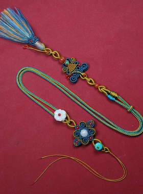 玉石佛牌平安扣貔貅吊坠挂绳晶缘玉之韵原创款GS-203精编款项链绳