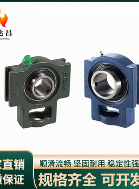 带座轴承带滑块座外球面球轴承铸造型BDX BDX05 E-BDX 201至328