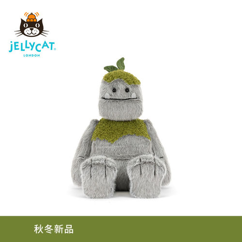 英国Jellycat罗岢礅石怪毛绒玩偶石头人公仔娃娃玩具礼物秋冬新品