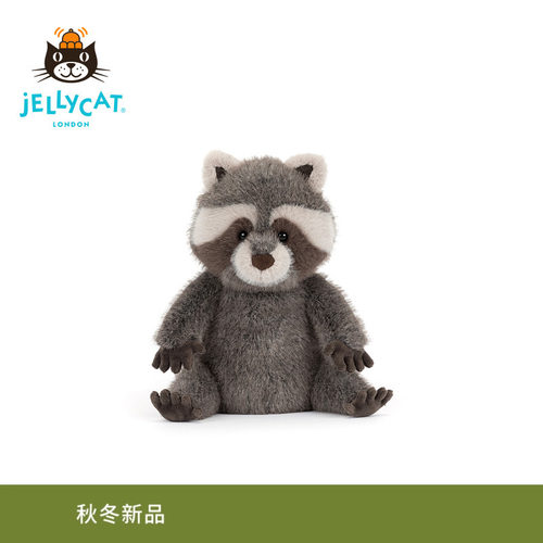 英国Jellycat崔西唔浣熊毛绒玩偶公仔娃娃玩具礼物2026秋冬新品