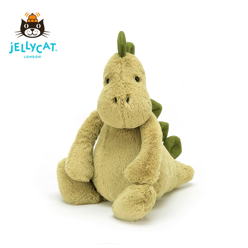 英国Jellycat害羞恐龙毛绒玩具安抚玩偶儿童公仔娃娃陪伴生日礼物
