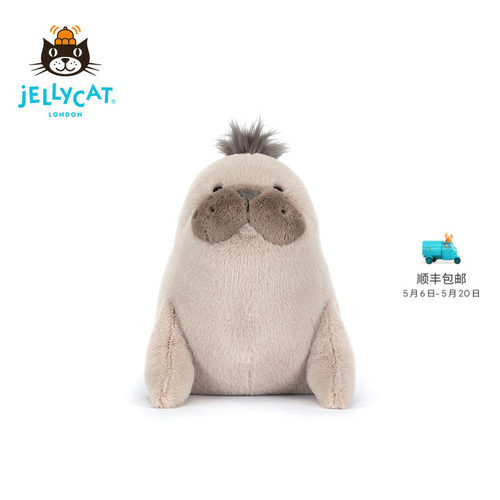 英国Jellycat罗尔威尔海狮毛绒玩偶玩具2026夏季新品