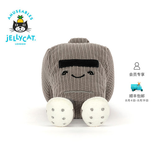 英国Jellycat趣味运动沃斯敦口哨毛绒玩偶公仔礼物2026春夏新品