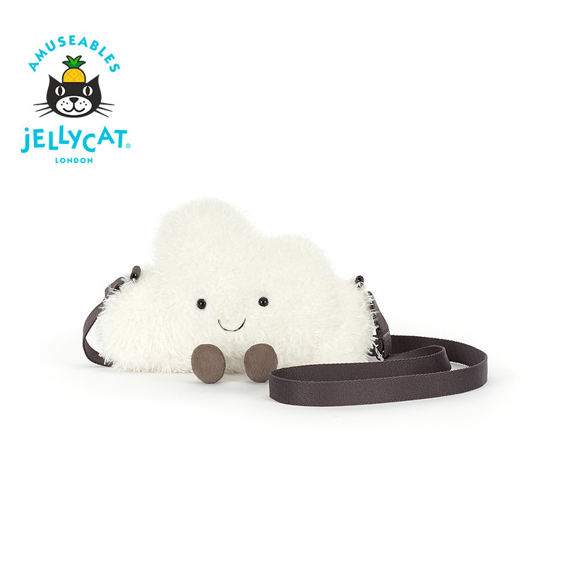 英国Jellycat趣味斯柔托云朵挎包毛绒公仔玩偶包包生日礼物送礼图片