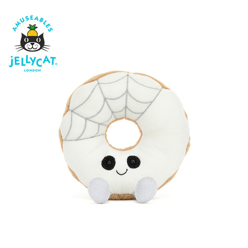 英国Jellycat趣味格莱兹庞甜甜圈毛绒玩偶公仔礼物2026万圣节新品
