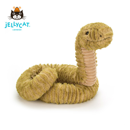 英国Jellycat滑行蛇毛绒玩具安抚玩偶儿童公仔娃娃陪伴生日礼物