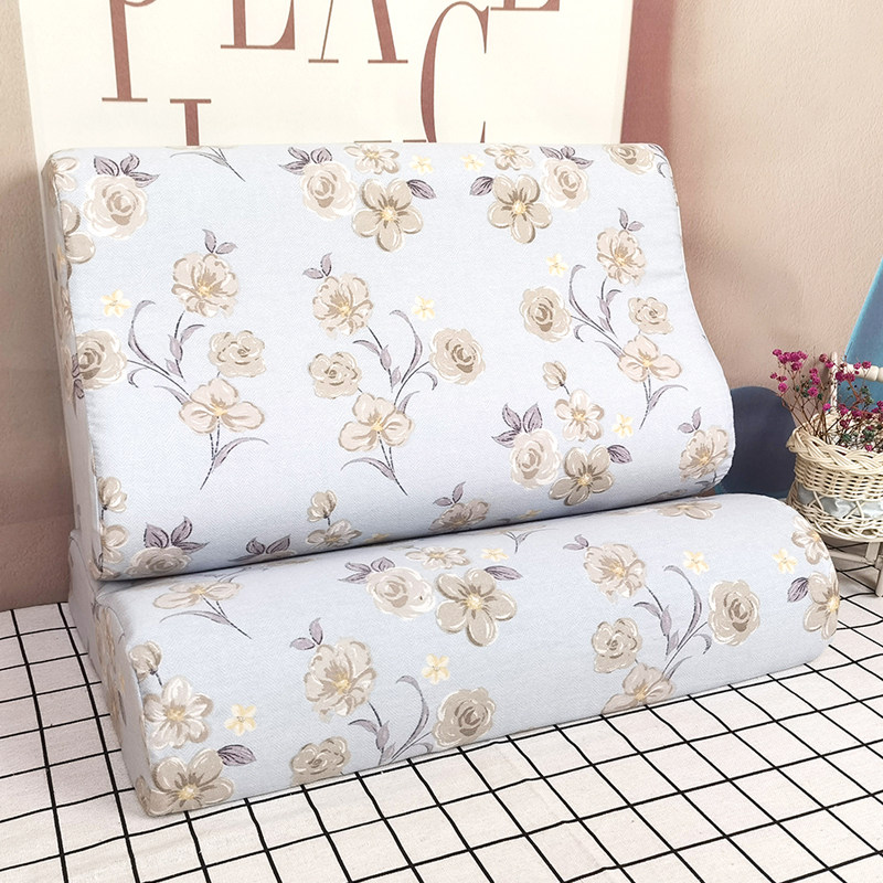 100%纯棉乳胶枕套60x40成人颈椎高低枕外套厚全棉30x50记忆枕头套,床上用品,枕套,淘宝优惠券,粉丝福利购,淘宝优惠卷