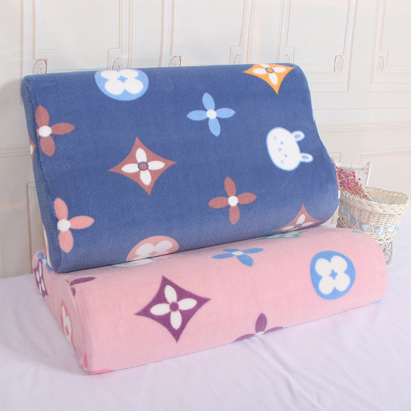 秋冬季记忆枕芯套成人枕外套泰国乳胶枕套 60x40加厚保暖绒学生枕,床上用品,枕套,淘宝优惠券,粉丝福利购,淘宝优惠卷