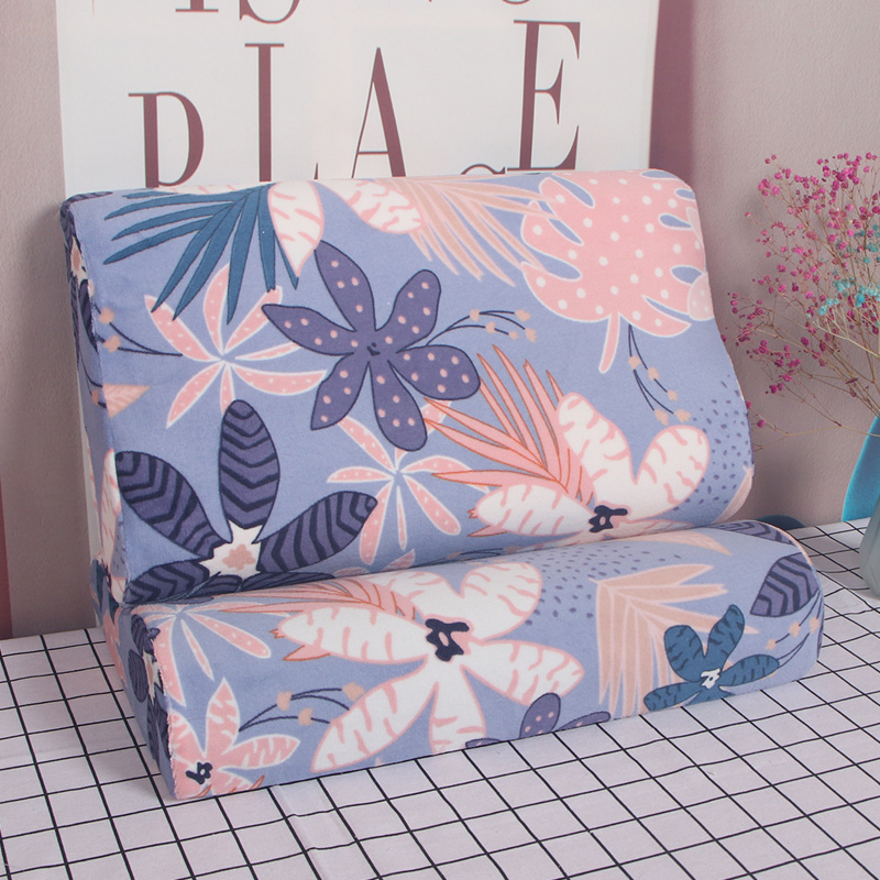 冬季乳胶枕套4060保暖记忆枕头套