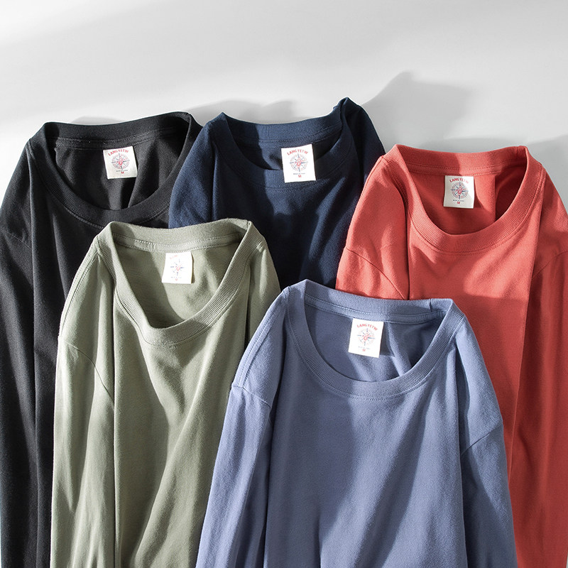 一个秋冬休闲圆领长袖恤