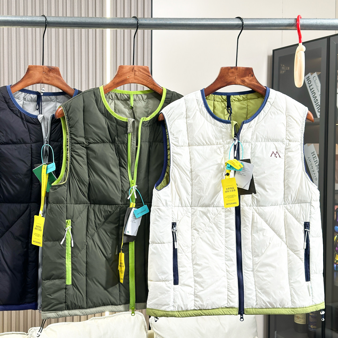 山系机能~90白鸭绒+防泼水 秋冬男女户外圆领保暖羽绒马甲背心潮,男装,常规马甲,淘宝优惠券,粉丝福利购,淘宝优惠卷
