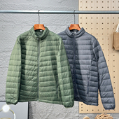 男士 90鸭绒 冬季 外贸尾货 立领休闲百搭轻量羽绒服外套 轻便保暖