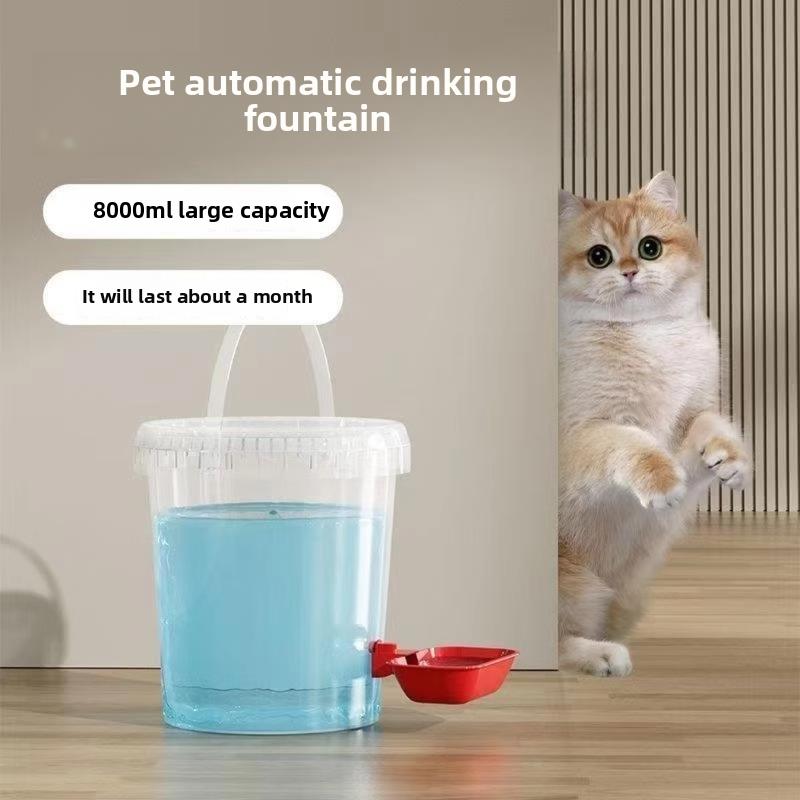 新年猫自动喂食饮水机狗桶宠物饮水碗自动补水神器流水