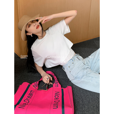 Garbociaga龍喜儿通勤短袖t恤