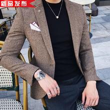 风灯7潮男青年外套 西装 帅气成熟稳重夏装 秋冬休闲英伦潮流芯修身