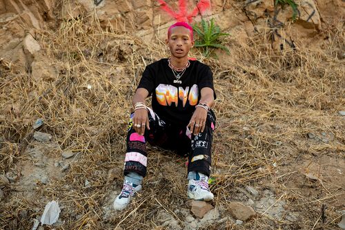 独家JadenSmith黑短T恤男女同款