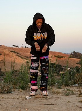 【独家发售】Jaden Smith MSFTSrep  CHROME连帽卫衣 男女同款