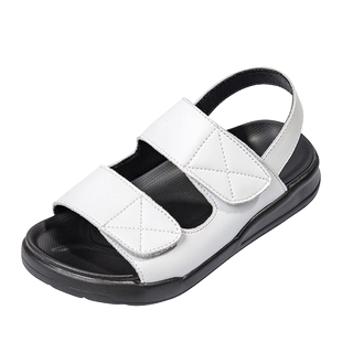 男童凉鞋真皮2026夏季新款防滑中大童儿童沙滩鞋时尚软底男孩鞋子