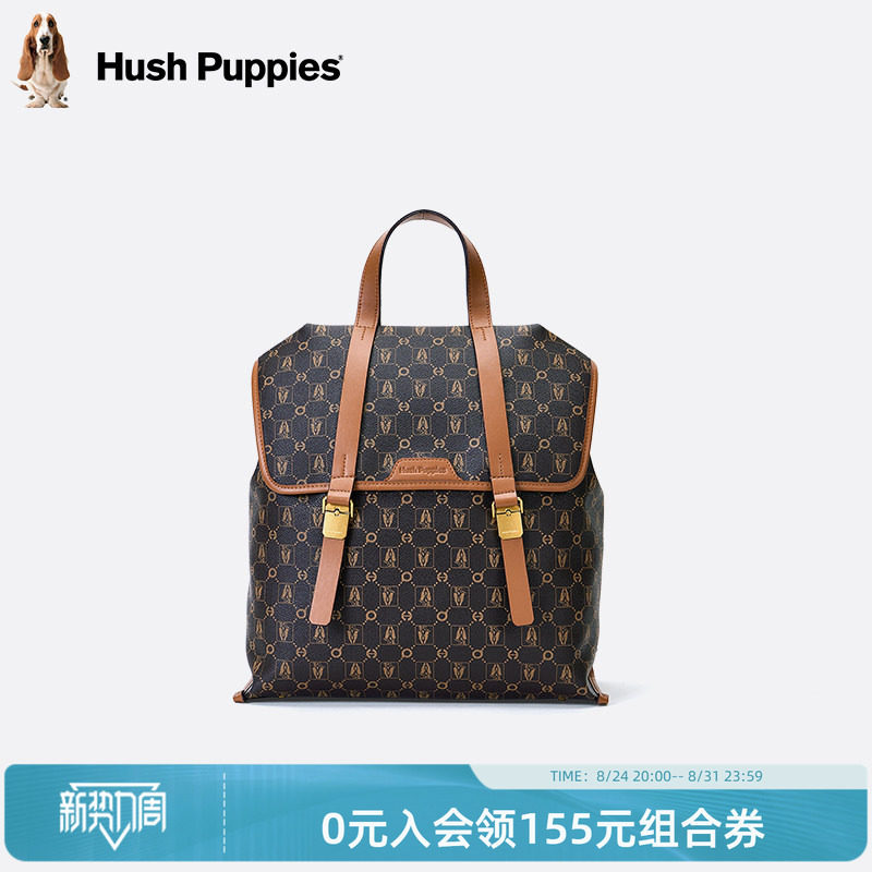 暇步士女包花时尚双肩包图片