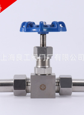 上海良工阀门不锈钢高压焊接针型阀J23W-320P耐高温耐高压DN15 20