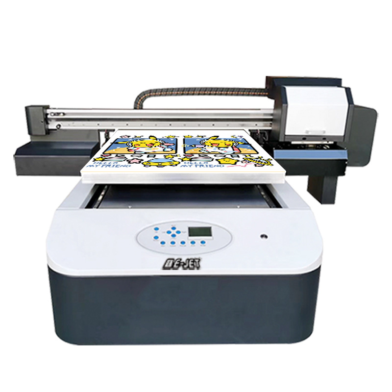 EJET 6090平板打印机3D浮雕手机壳亚克力金属陶瓷UV平板印刷机