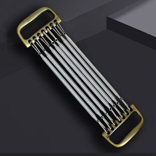 弹簧拉力器扩胸器男女士健身器家用多功能拉簧臂力器练胸肌