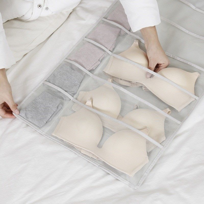 Fabric art wardrobe Storage Underwear Storage Bag dormitory Two-sided Bras His pocket Bra suspension Underwear Storagein the Storage consolidation , Home Storage appliances , Pouch , Storage Bag  category - from Buy2taobao.com to provide professional Taobao agent buy service