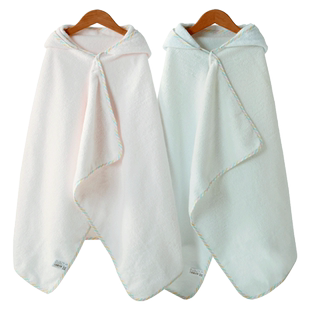 金号儿童浴披A类全棉浴袍斗篷连帽可穿浴巾浴衣纯棉卡通礼盒装