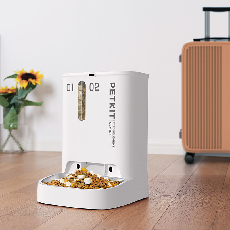 小佩智能喂食器双子星双仓自动投食机定时自助出粮猫食盆宠物用品,宠物/宠物食品及用品,宠物智能碗,淘宝优惠券,粉丝福利购,淘宝优惠卷