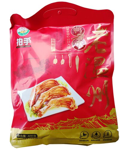 温州特产小吃拍手生活鸭掌500g