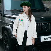 衬衣青少年上衣初中生女孩休闲洋气 2026新款 女大童衬衫 儿童春秋装