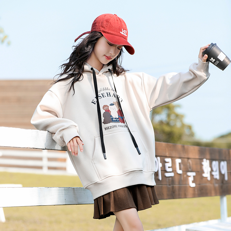 女大童春秋冬款卫衣女孩儿童