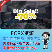 Text FCPX插件数字滚动动画模板全彩可控 Number Animation