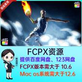 FCPX插件 94个手绘二维卡通烟雾火焰闪电爆炸射击MG动画预设