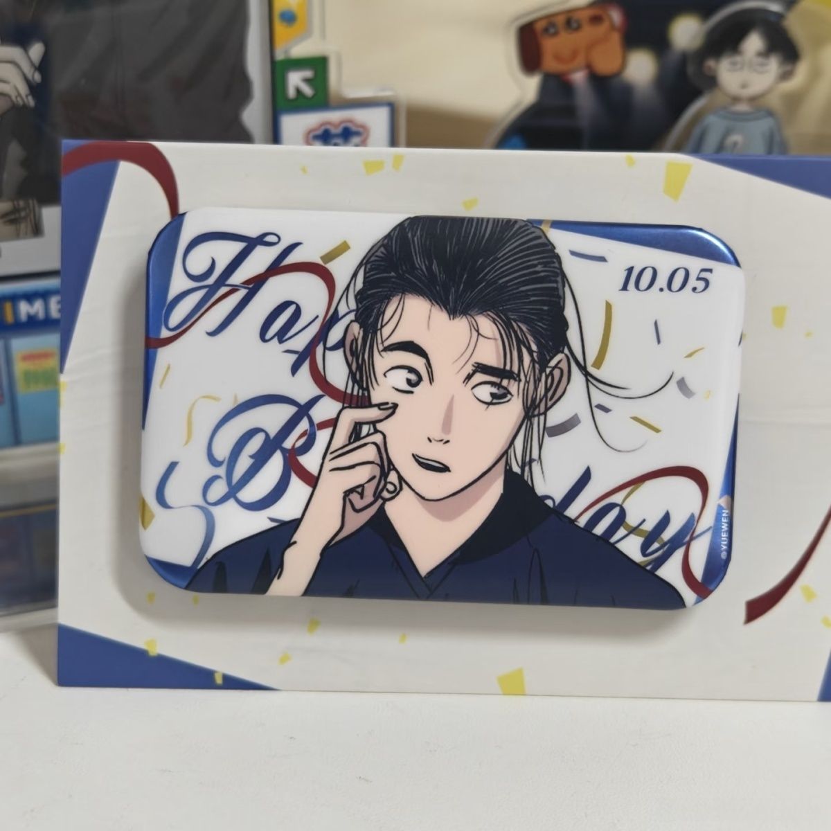 一人之下漫画新款王也高颜值精致自制周边谷子吧唧徽章收藏送朋友