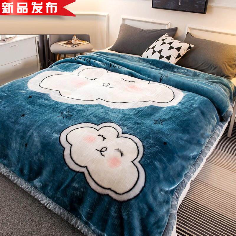 毛毛毯加厚珊瑚毯子床单冬季用绒面床上铺的床k垫被子保暖加绒双|msdalam kategori seperai dan bantal, selimut Leisure/selimut bulu/Carpet - dari Buy2taobao.com untuk memberikan perkhidmatan ejen Taobao profesional membeli