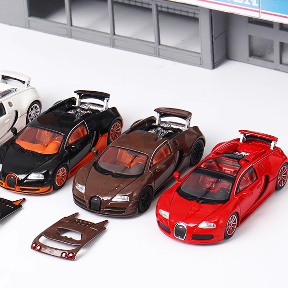 Mortal 1:64限量版Bugatti Veyron 威航 布加迪威龙 合金汽车模型