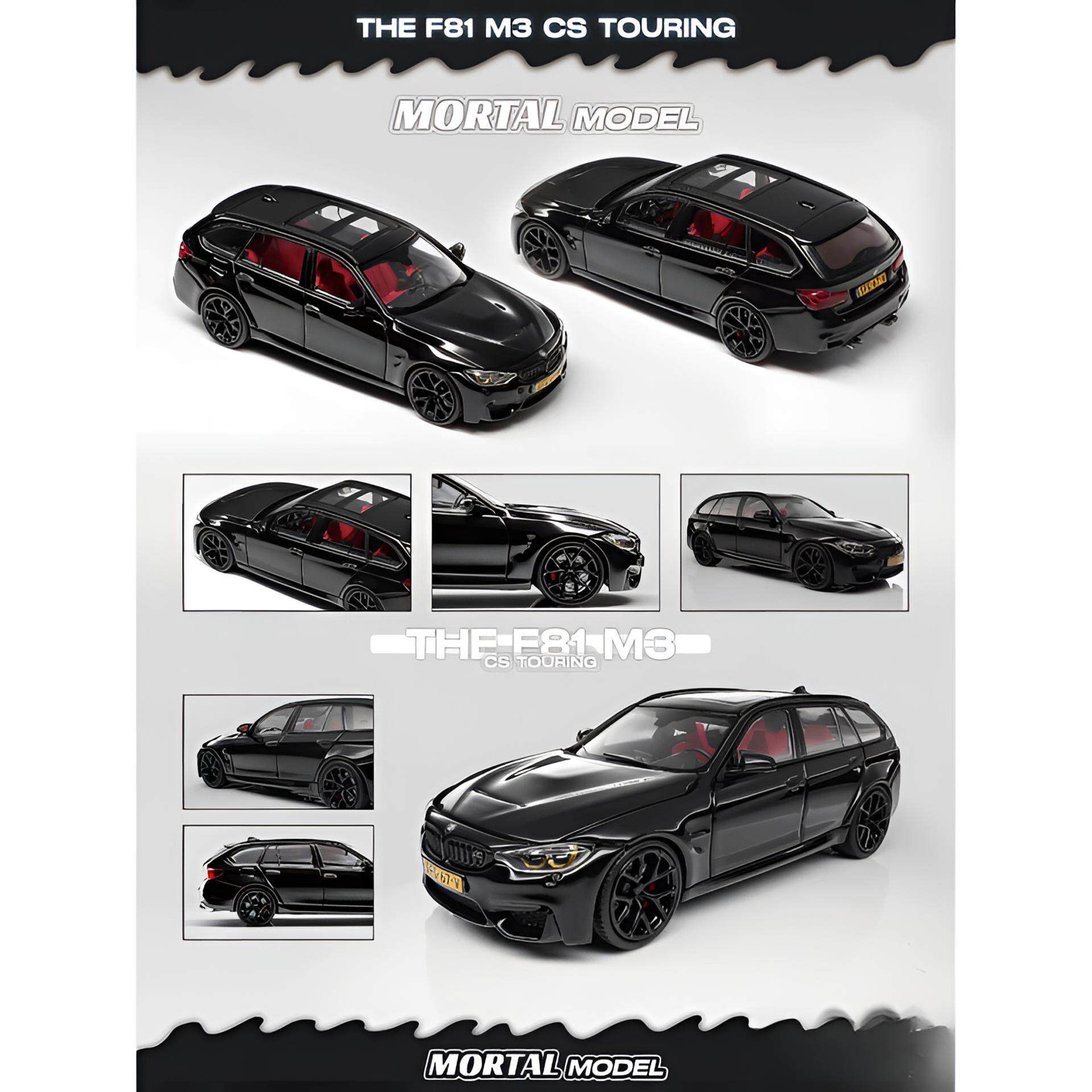 【现货】1:64 mortal 宝马F81 M3 CS Touring 旅行版合金汽车模型图片