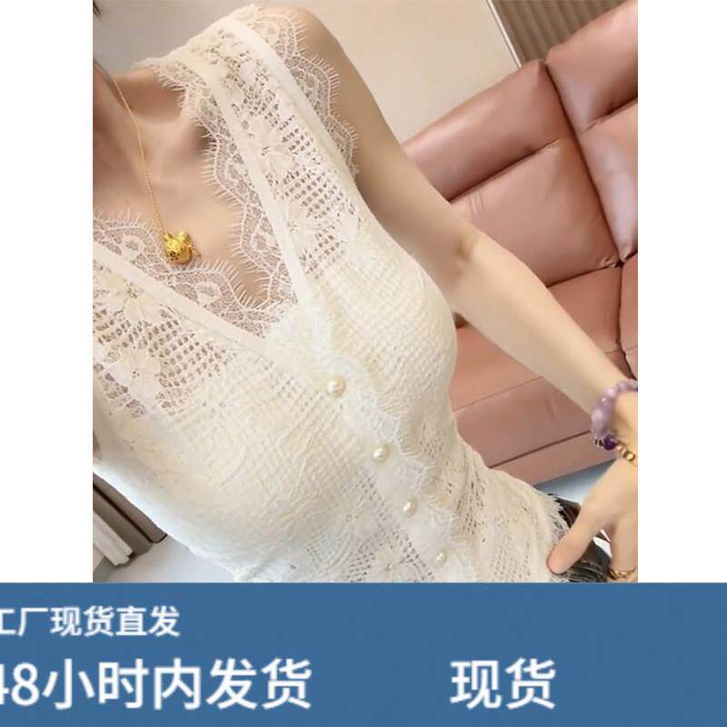 今年流行的爆款女装夏季2026新款镂空背心吊带独特漂亮巨好看上衣图片