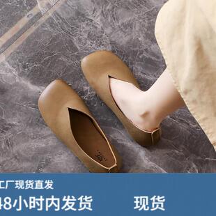 『法国设计风』新品力荐~小众宝藏款~时尚百搭玛丽珍鞋小皮鞋女潮