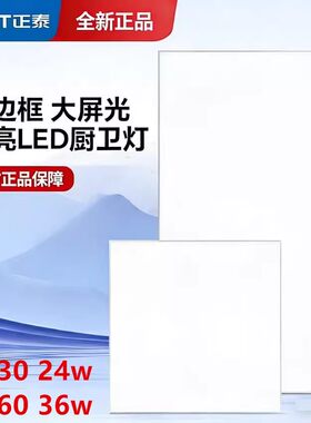 CHNT正泰平板灯扣板灯吸顶灯36W