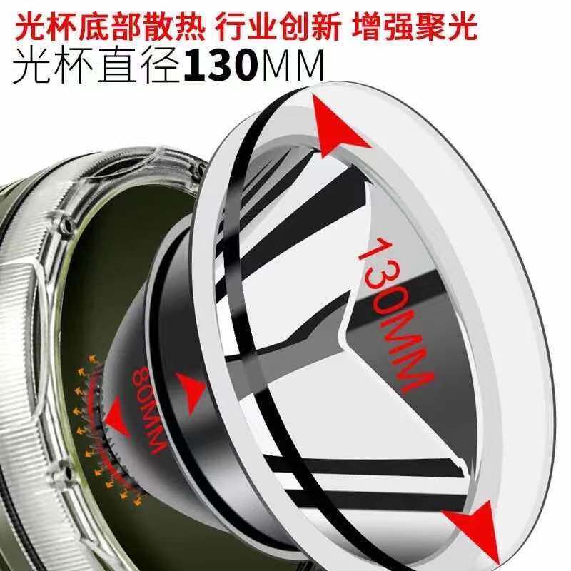 翰光手提探照灯超亮强光户外远射疝气大功率灯led充电手电筒2230X